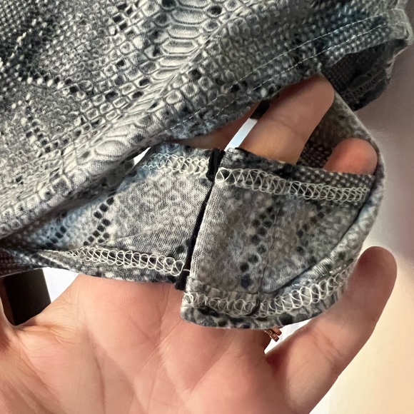 Small leopard cheetah snakeskin bodysuits spaghettis straps EUC nwt gaze lot two - Picture 11 of 12